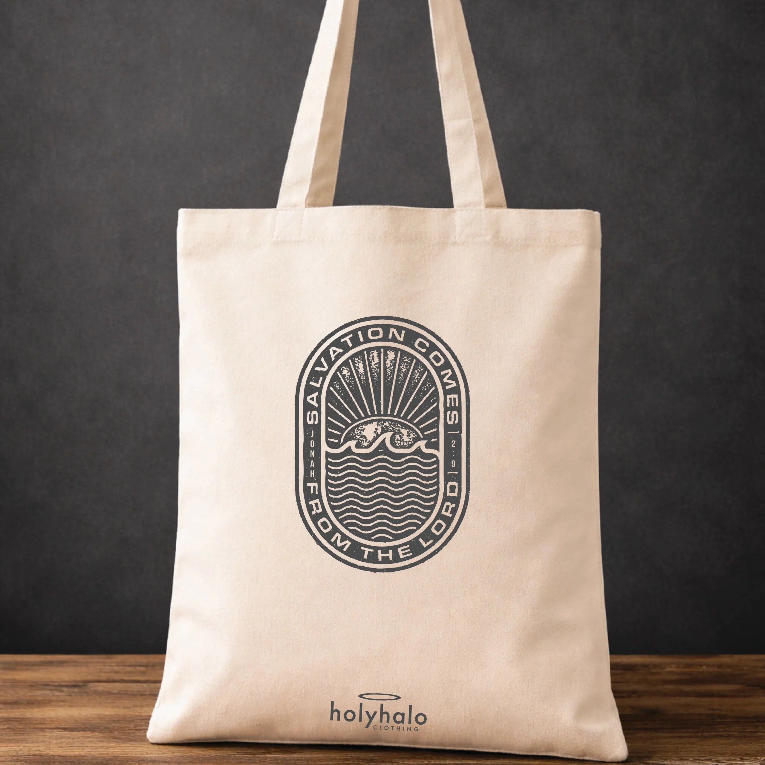 Salvation Comes - Bible Tote Bag - Image 2