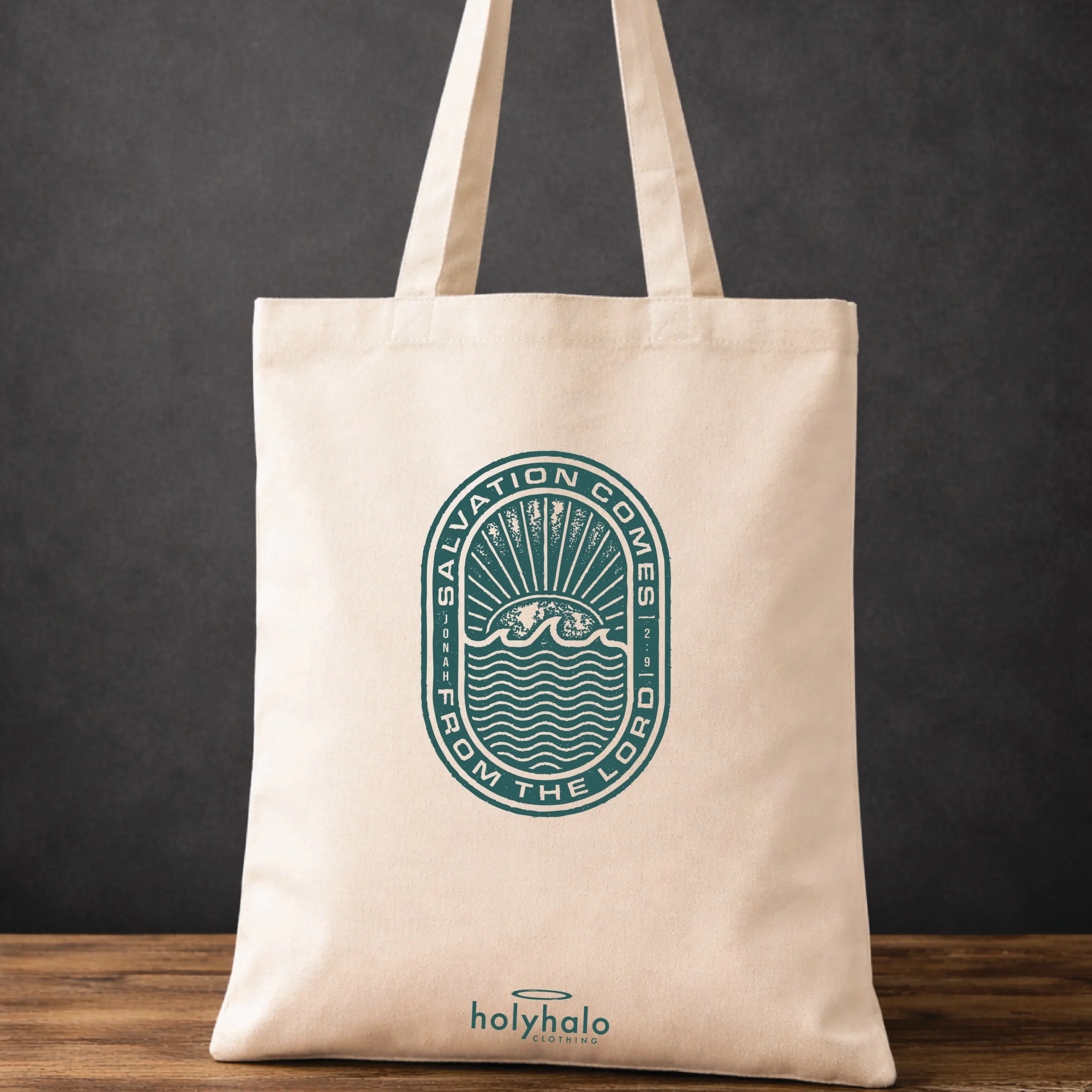 Salvation Comes - Bible Tote Bag