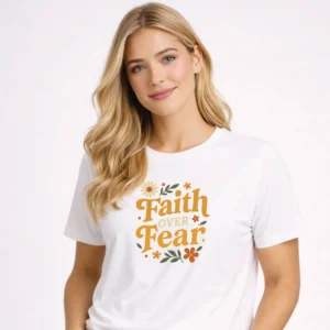 Faith Over Fear - Premium T-shirt