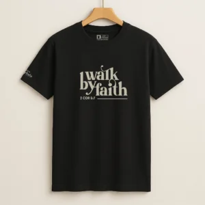 Walk By Faith - Premium T-shirt