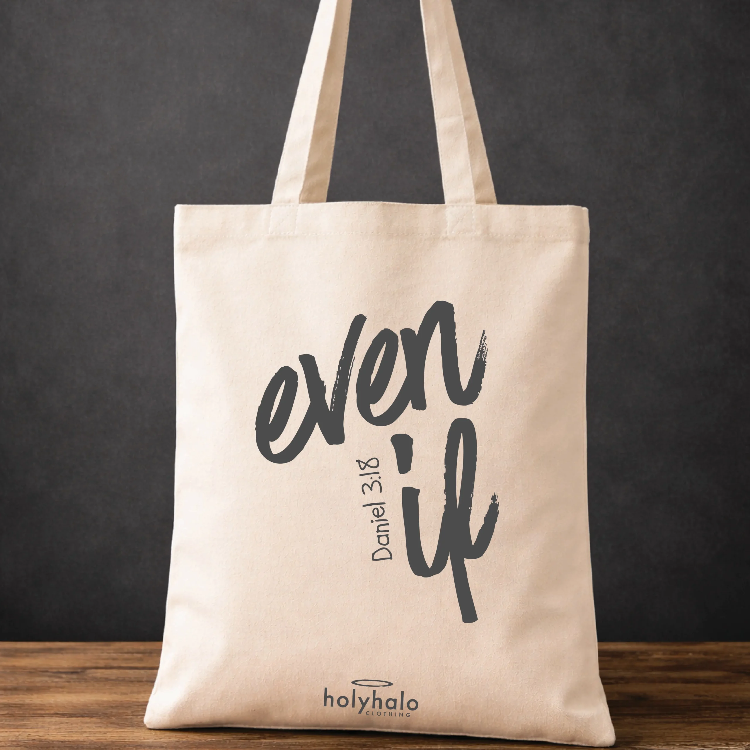 Even If - Bible Tote Bag - Image 2