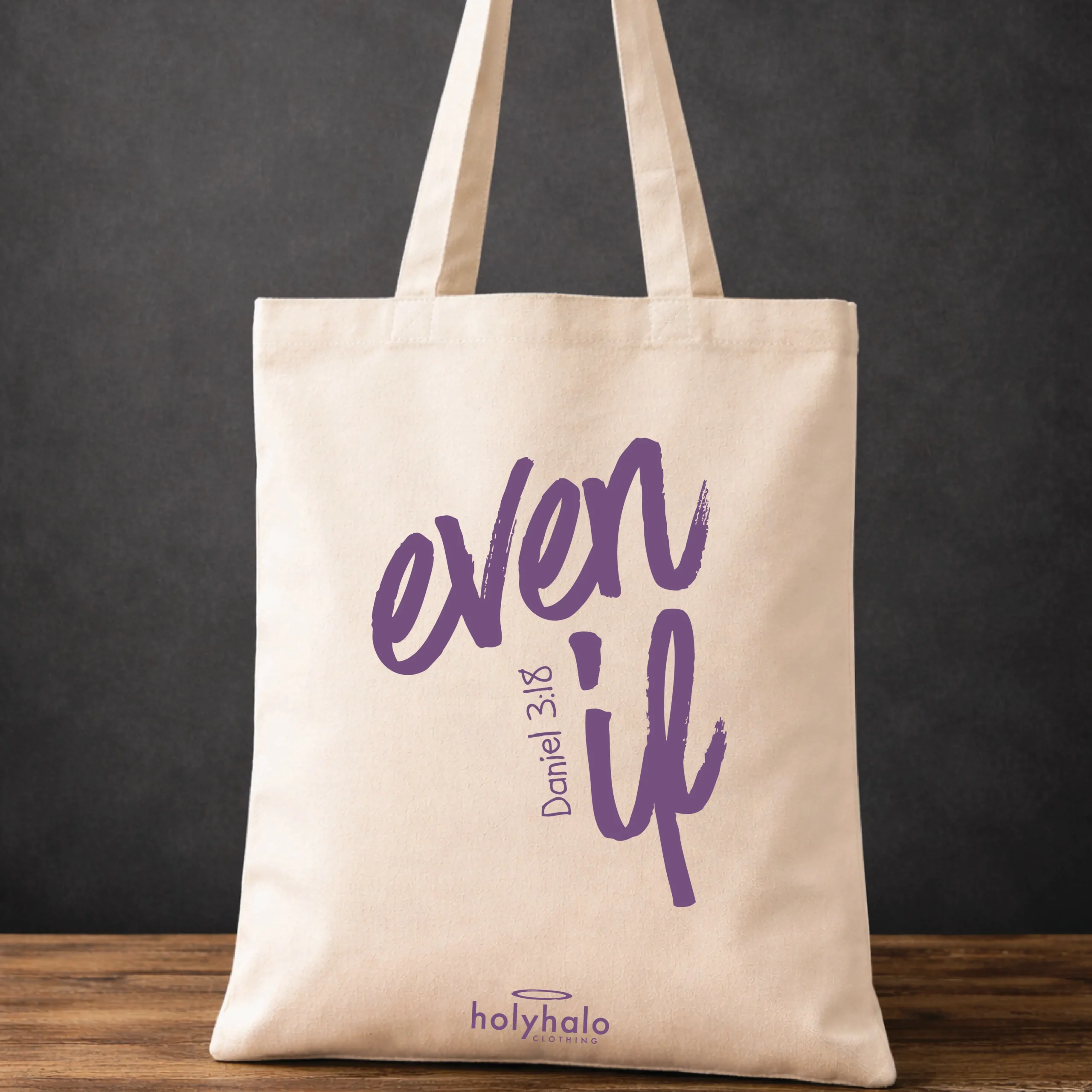Even If - Bible Tote Bag - Image 4